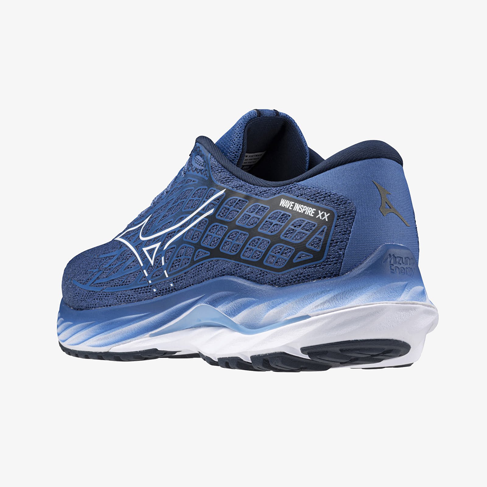 Vyriška avalynė Mizuno Wave Inspire 20 Federal Blue/ White/ Alaskan Blu