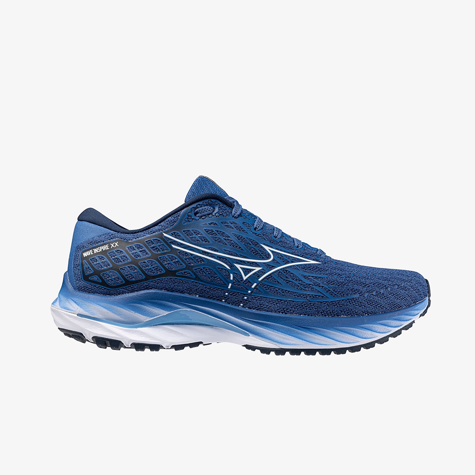 Vyriška avalynė Mizuno Wave Inspire 20 Federal Blue/ White/ Alaskan Blu