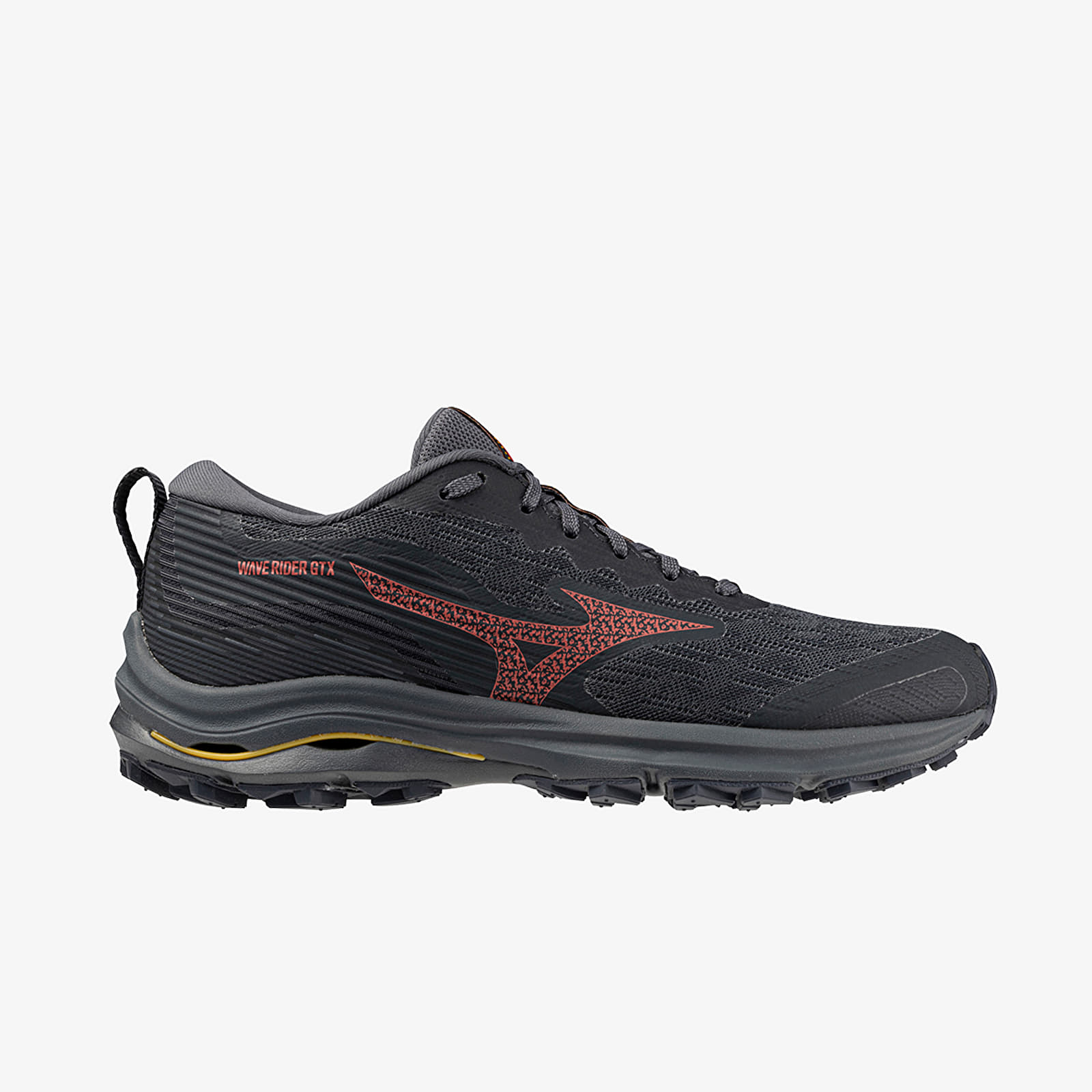 Дамски кецове и обувки Mizuno Wave Rider Gtx Ebony/ Dubarry/ Citrus