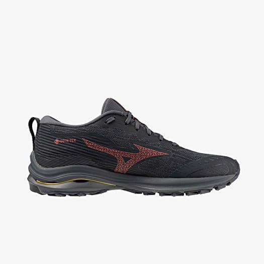 Women s shoes Mizuno Wave Rider Gtx Ebony Dubarry Citrus Footshop