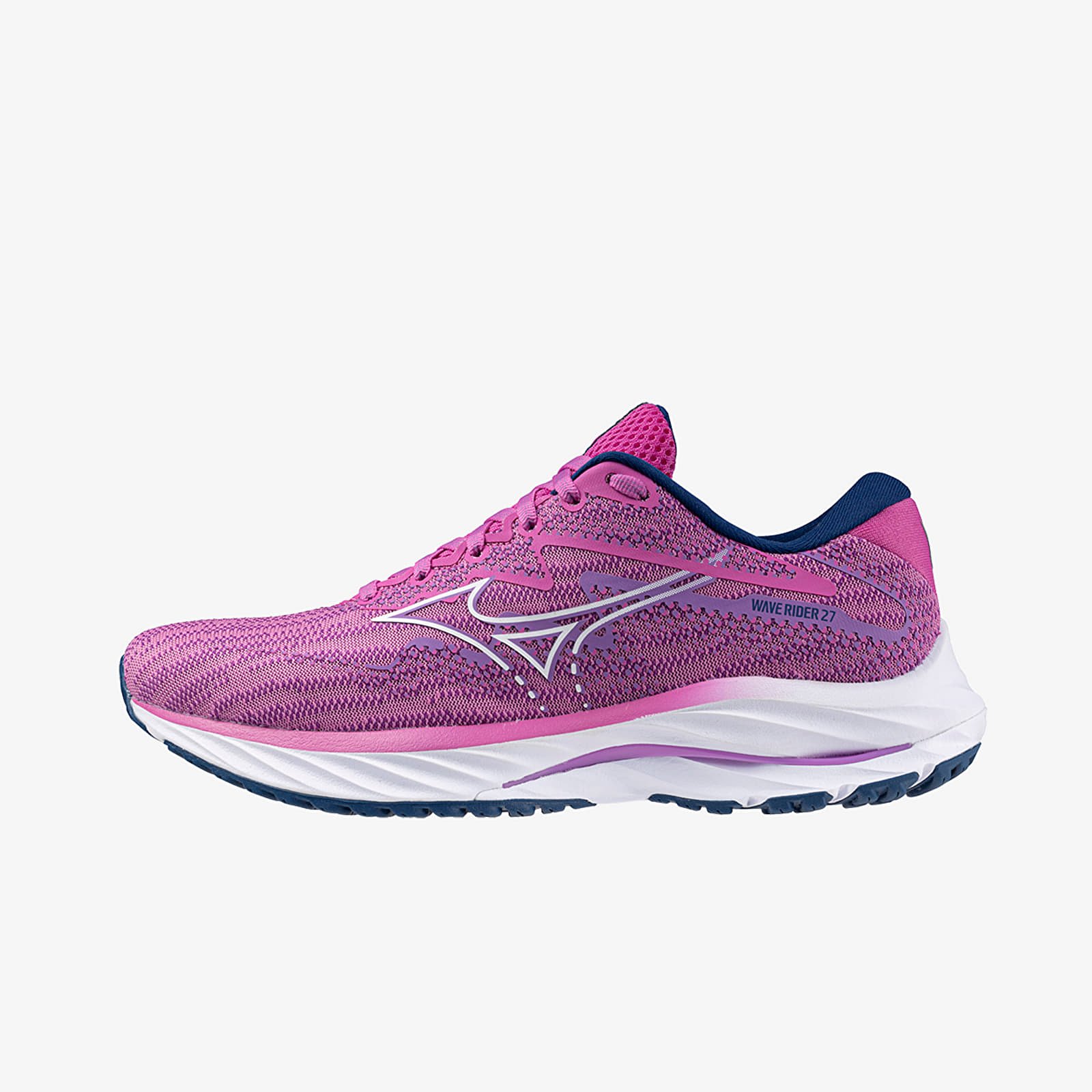 Damesko Mizuno Wave Rider 27 Rosebud/ White/ Navy Peony