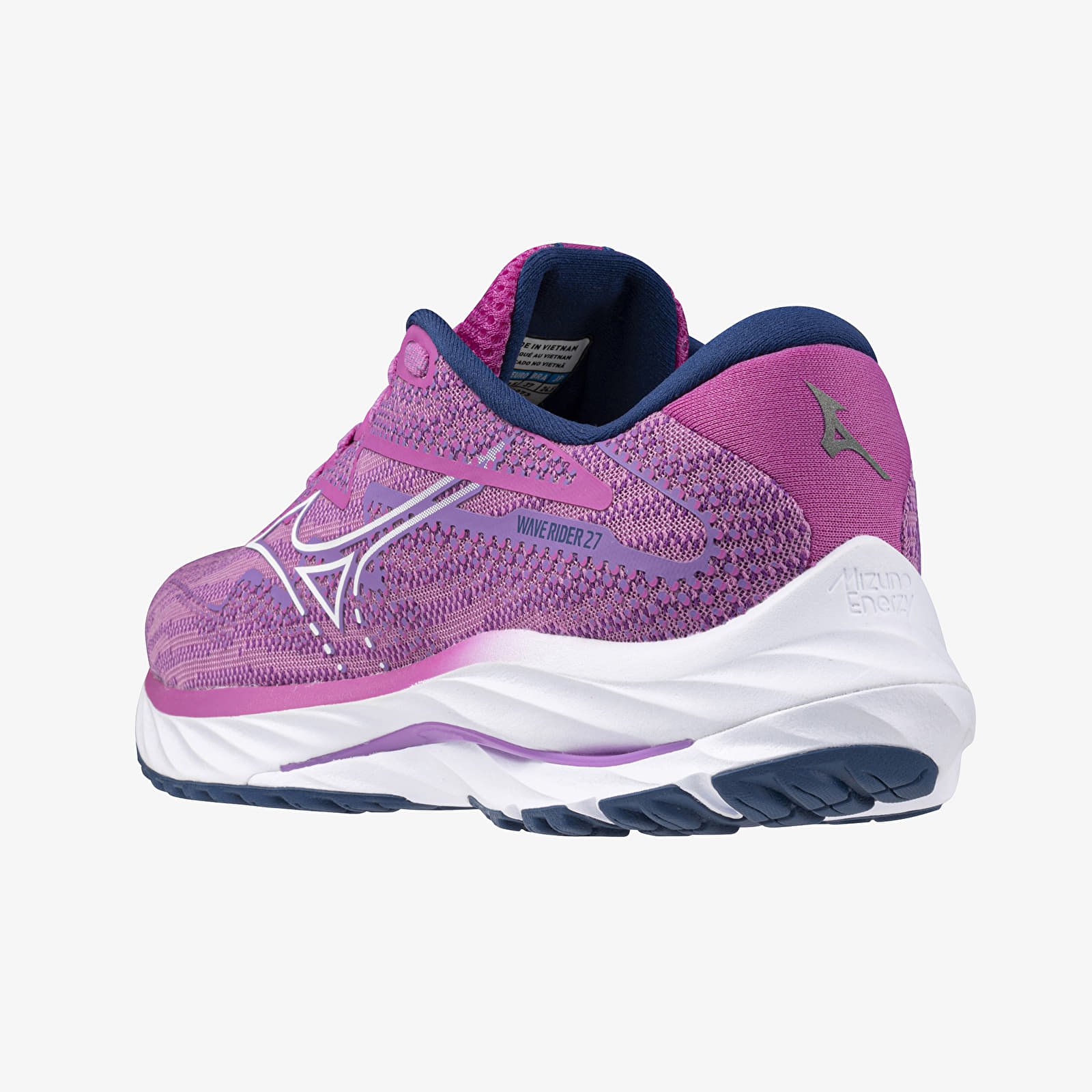 Damesko Mizuno Wave Rider 27 Rosebud/ White/ Navy Peony