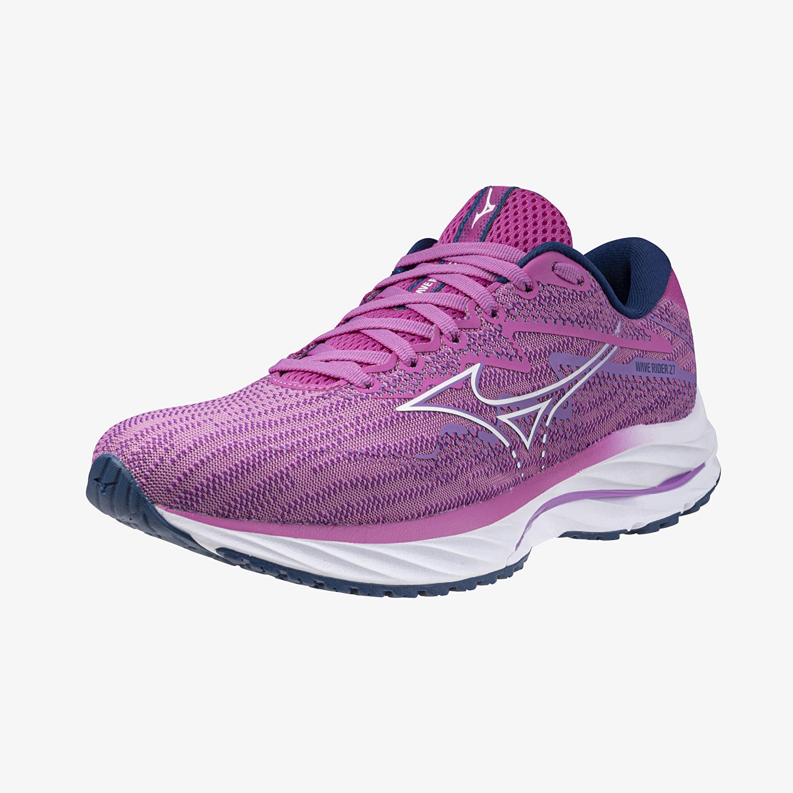 Damesko Mizuno Wave Rider 27 Rosebud/ White/ Navy Peony