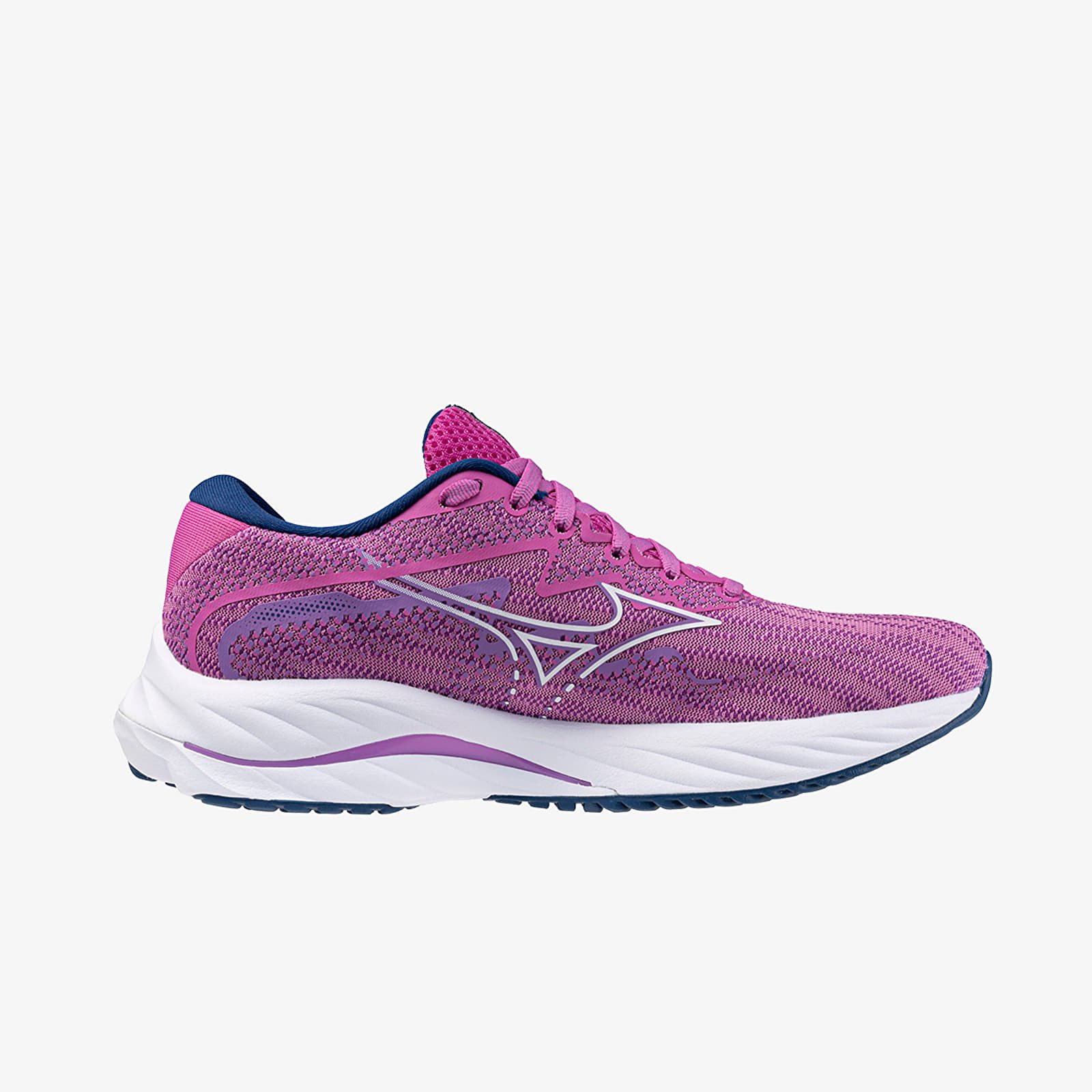 Damesko Mizuno Wave Rider 27 Rosebud/ White/ Navy Peony