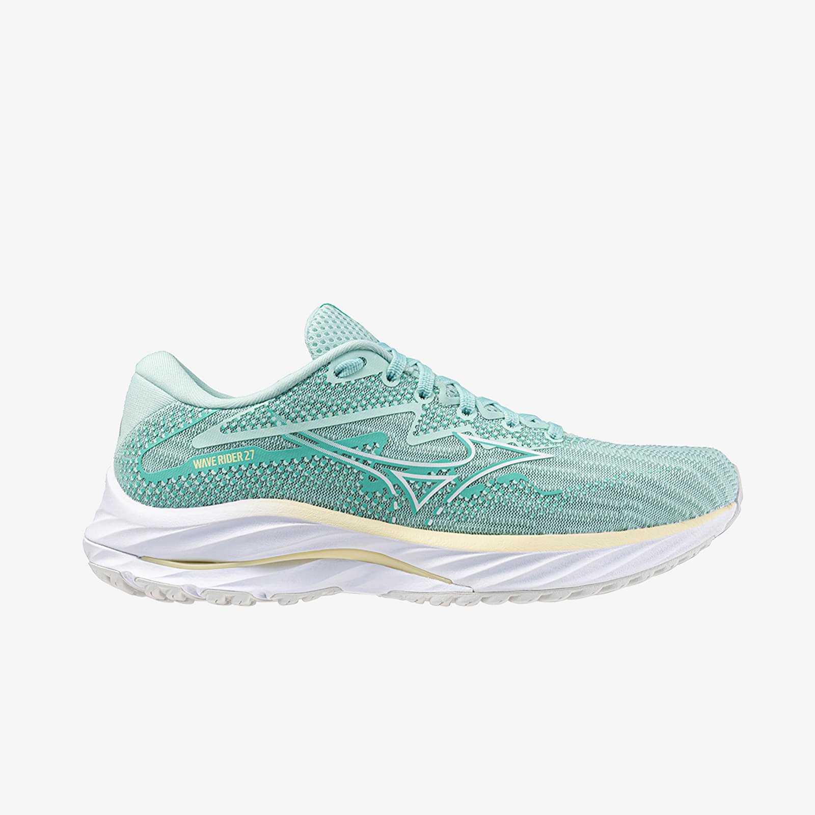 Dámské tenisky a boty Mizuno Wave Rider 27 Eggshell Blue/ White/ Anise Flow
