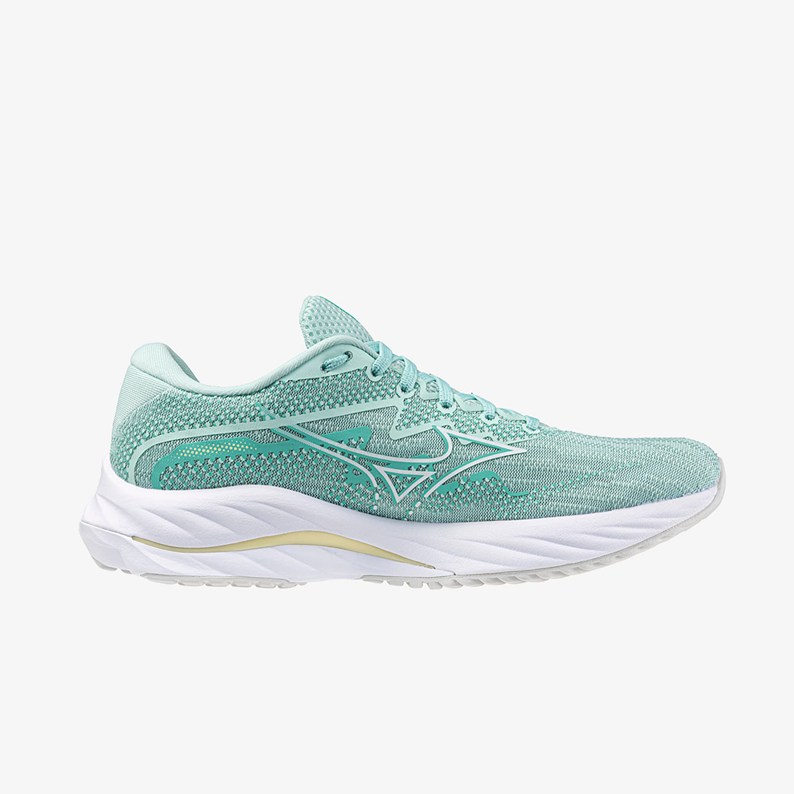 Dámské tenisky a boty Mizuno Wave Rider 27 Eggshell Blue/ White/ Anise Flow