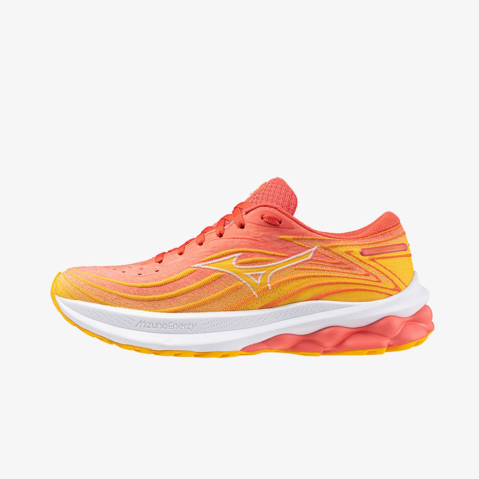 Frauen Mizuno Wave Skyrise 5 Dubarry/ White/ Citrus