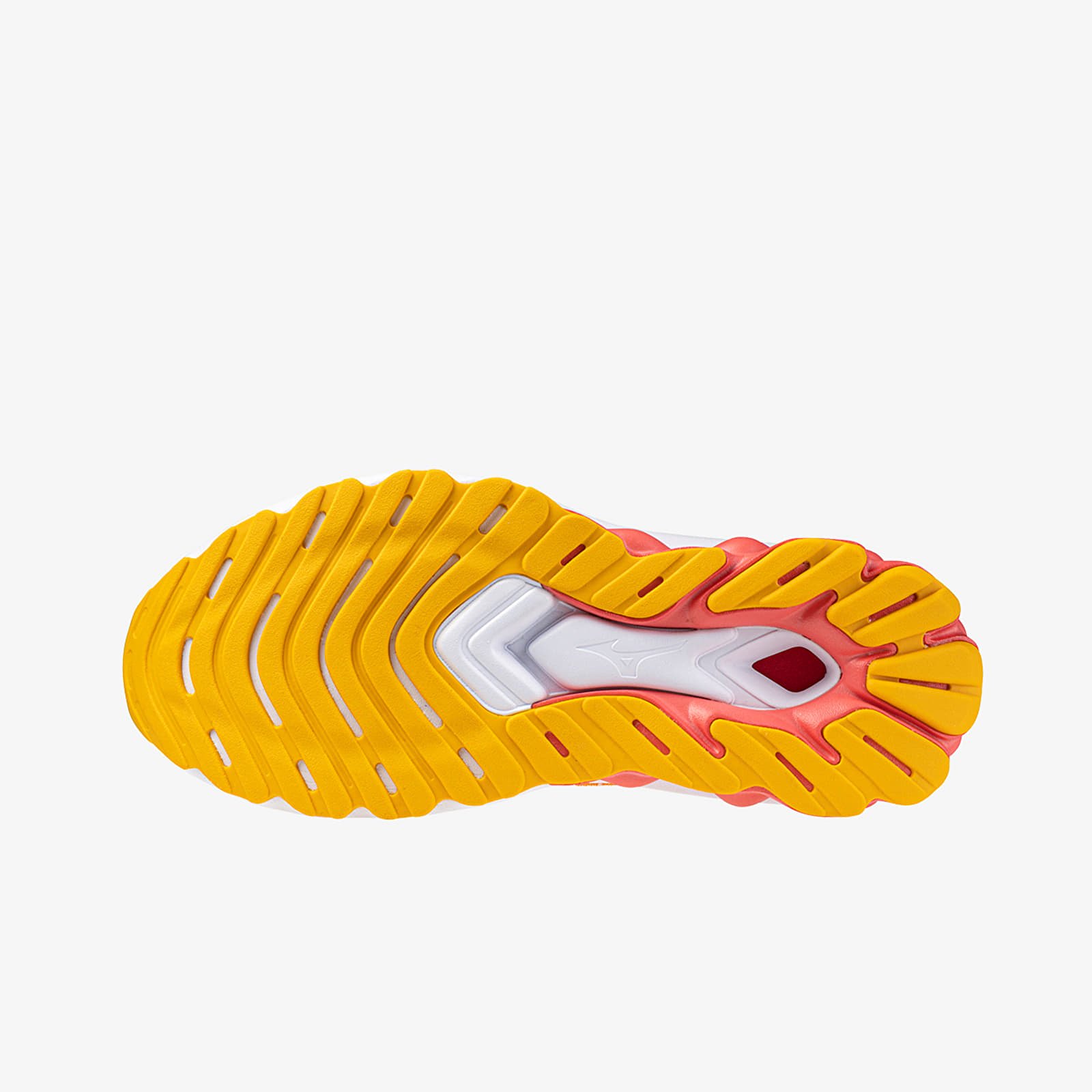 Frauen Mizuno Wave Skyrise 5 Dubarry/ White/ Citrus