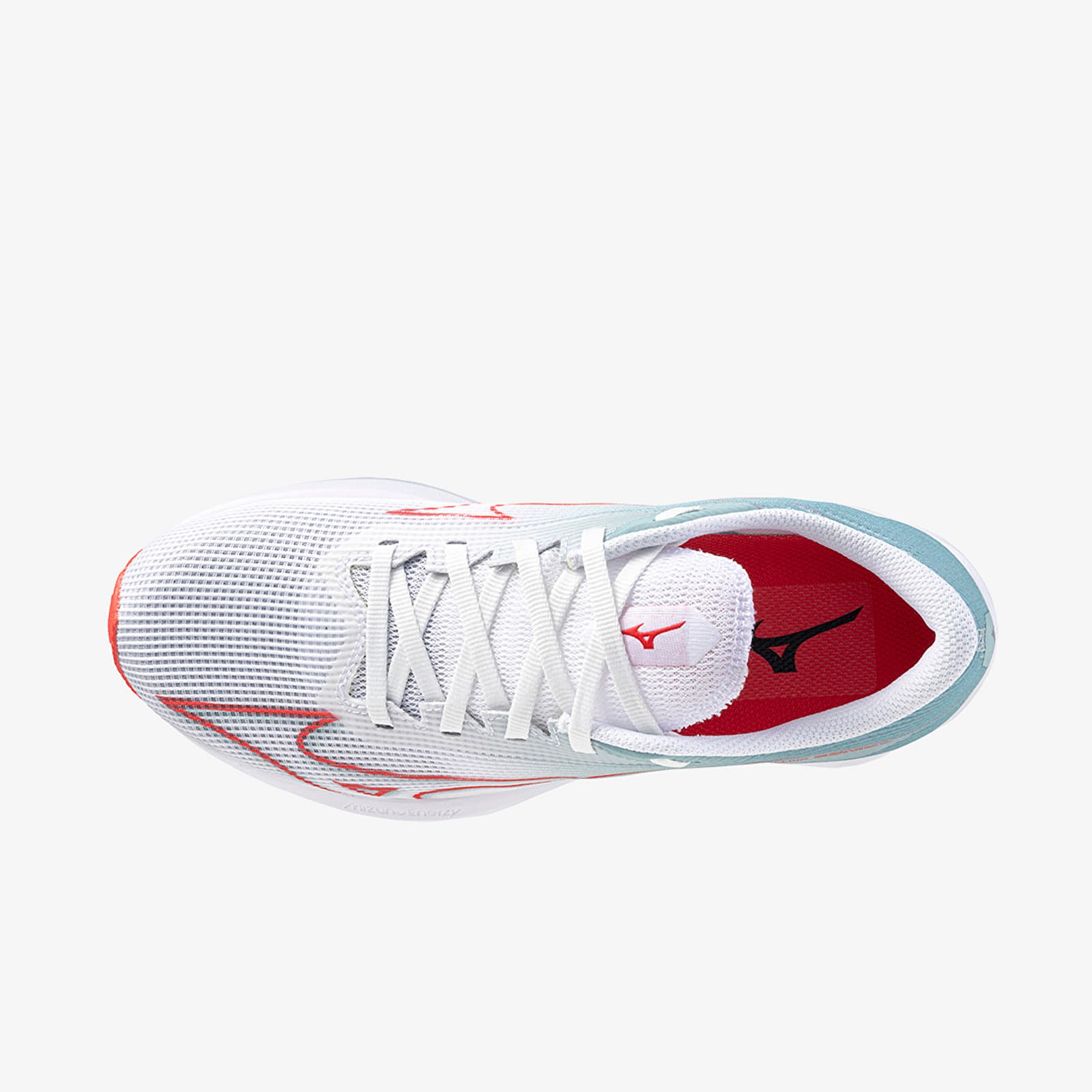 Women's shoes Mizuno Wave Rebellion Sonic 2 White/ Cayenne/ Gray Mist