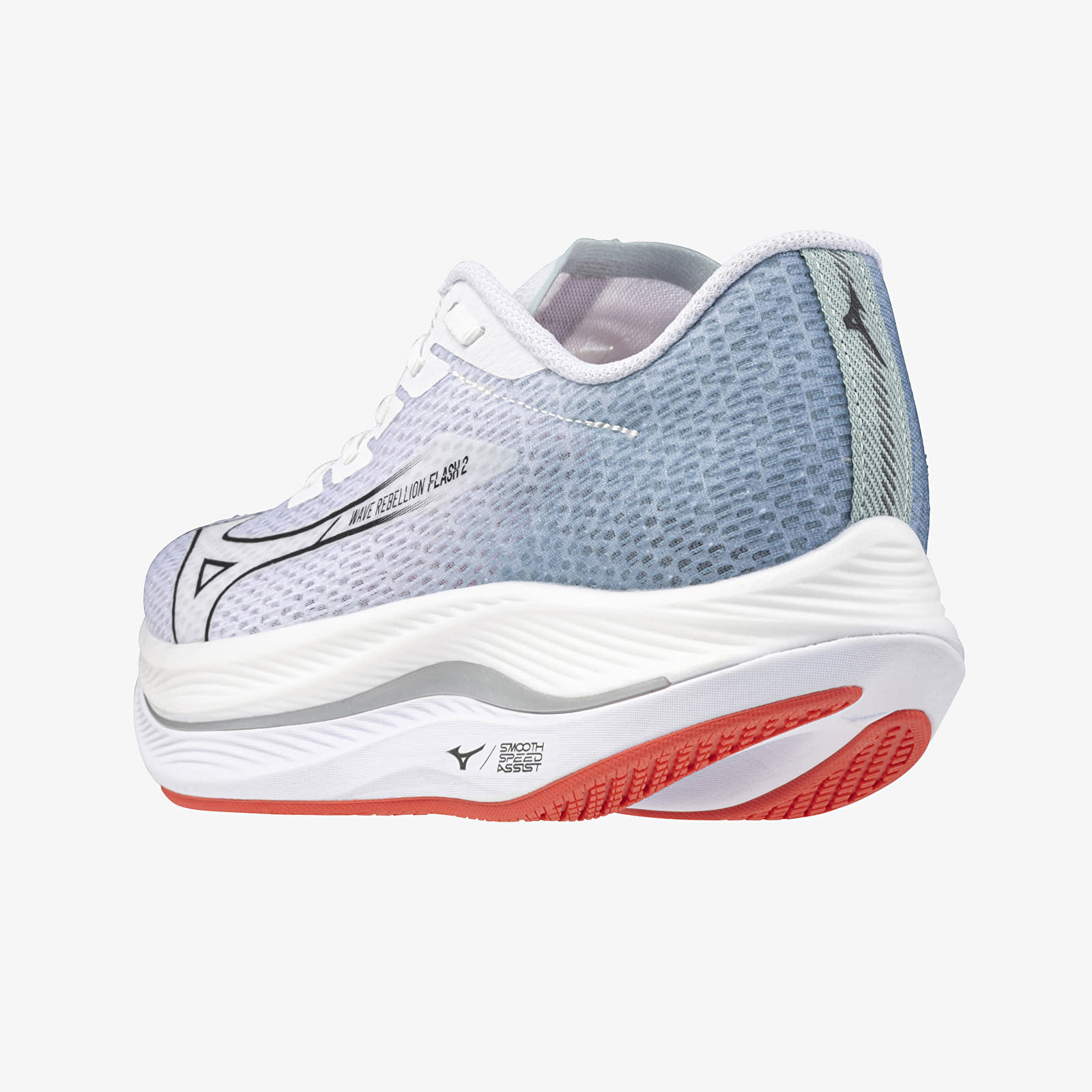 Încălțăminte și sneakerși pentru femei Mizuno Wave Rebellion Flash 2 White/ Black/ Gray Mist
