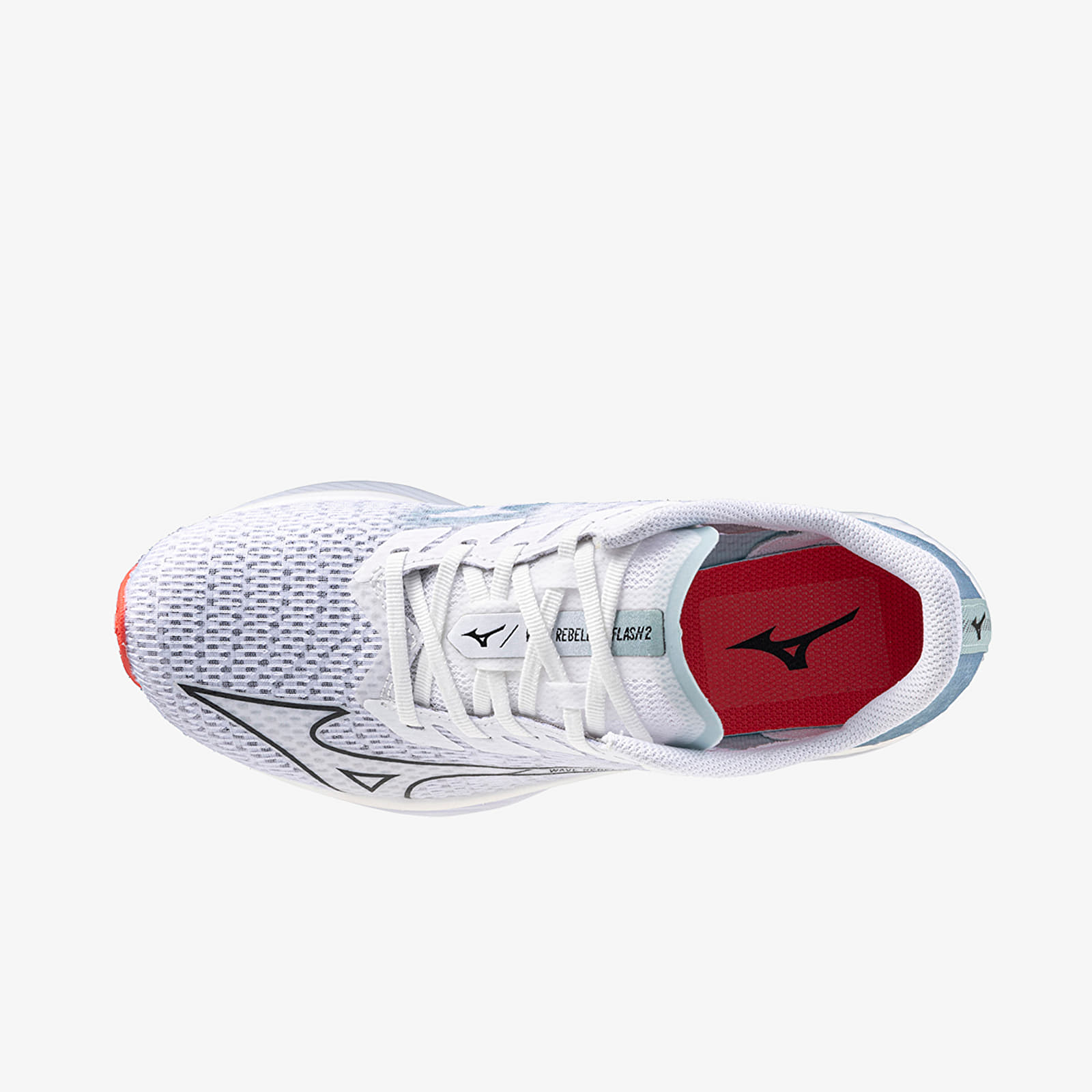Încălțăminte și sneakerși pentru femei Mizuno Wave Rebellion Flash 2 White/ Black/ Gray Mist