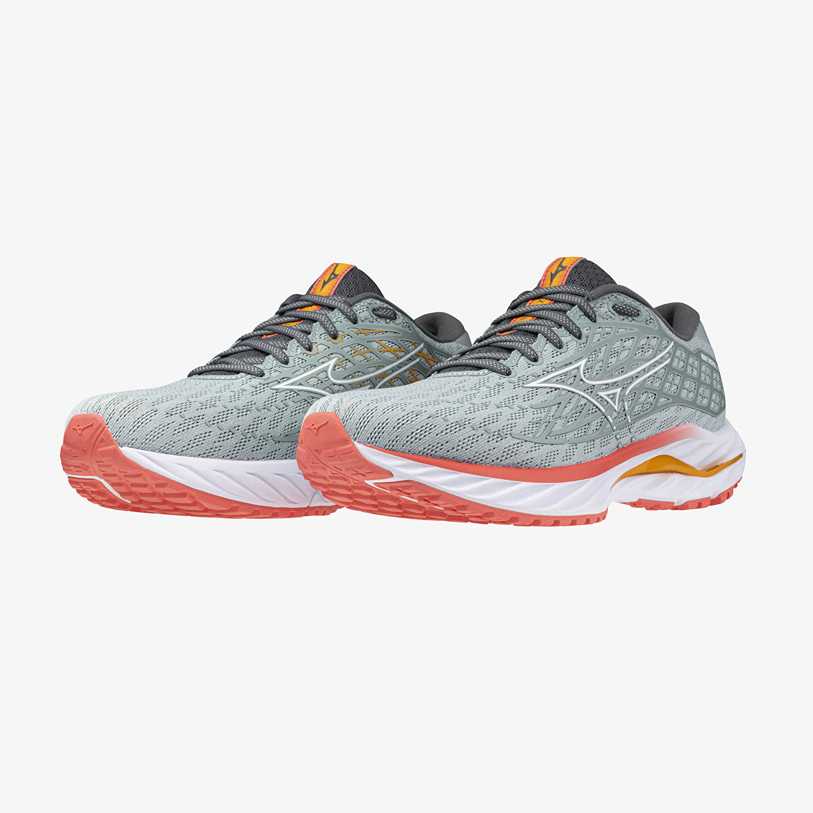 Buty damskie Mizuno Wave Inspire 20 Gray Mist/ White/ Dubarry