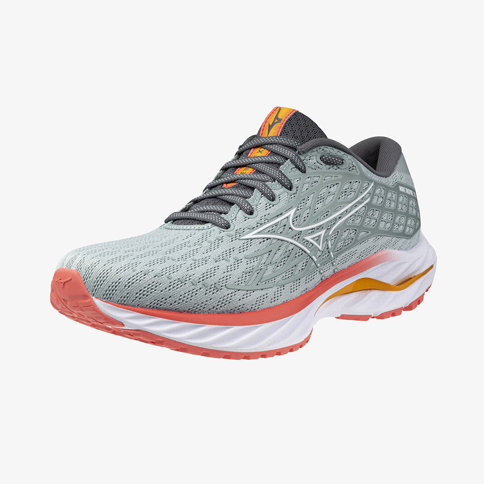 Buty damskie Mizuno Wave Inspire 20 Gray Mist/ White/ Dubarry