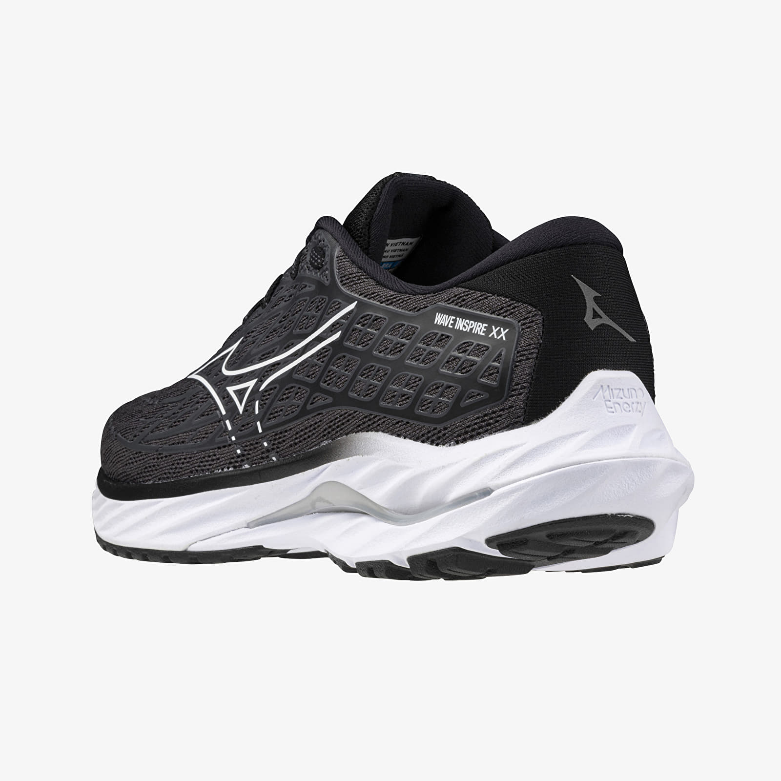 Sapatos de mulher Mizuno Wave Inspire 20 Ebony/ White/ Black