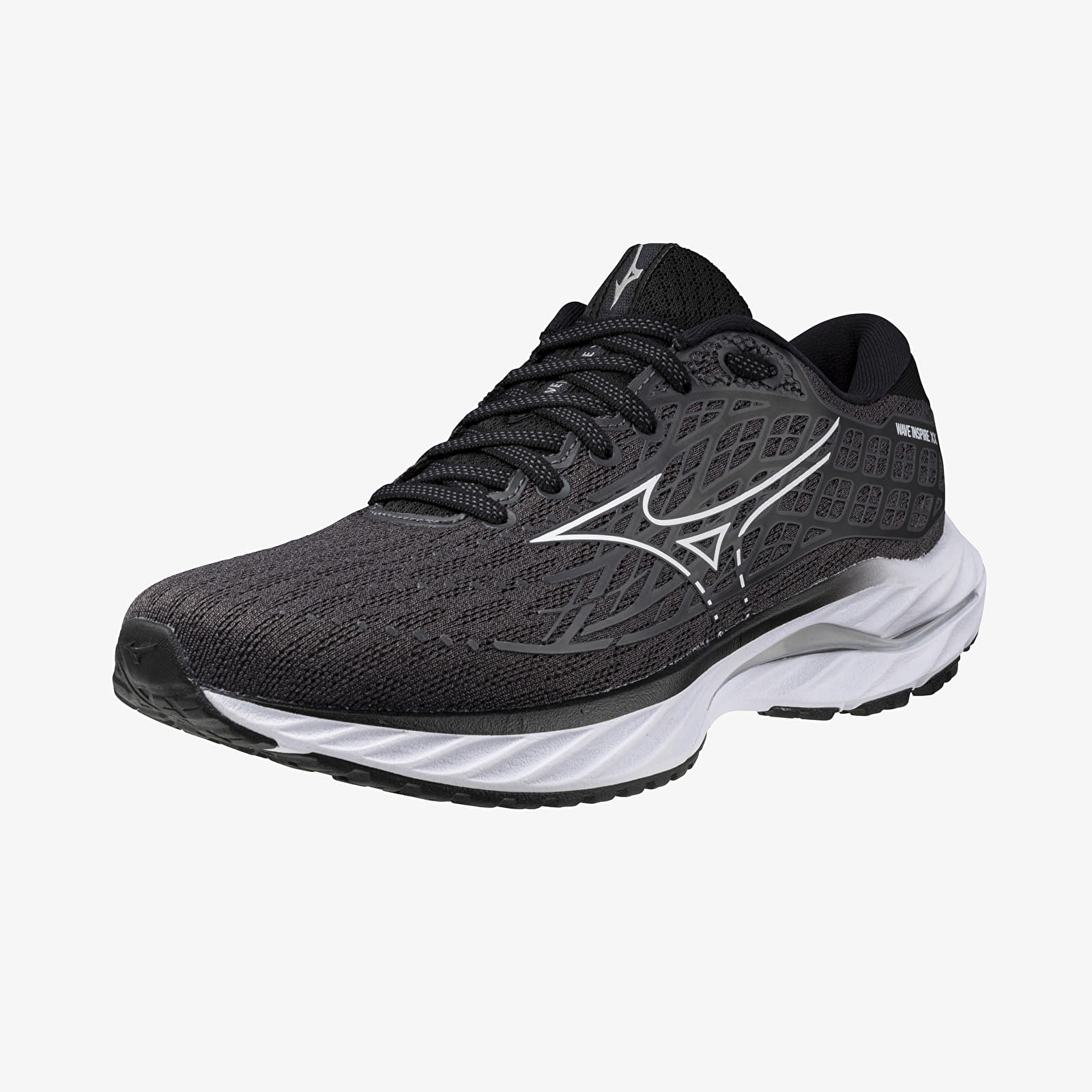Sapatos de mulher Mizuno Wave Inspire 20 Ebony/ White/ Black