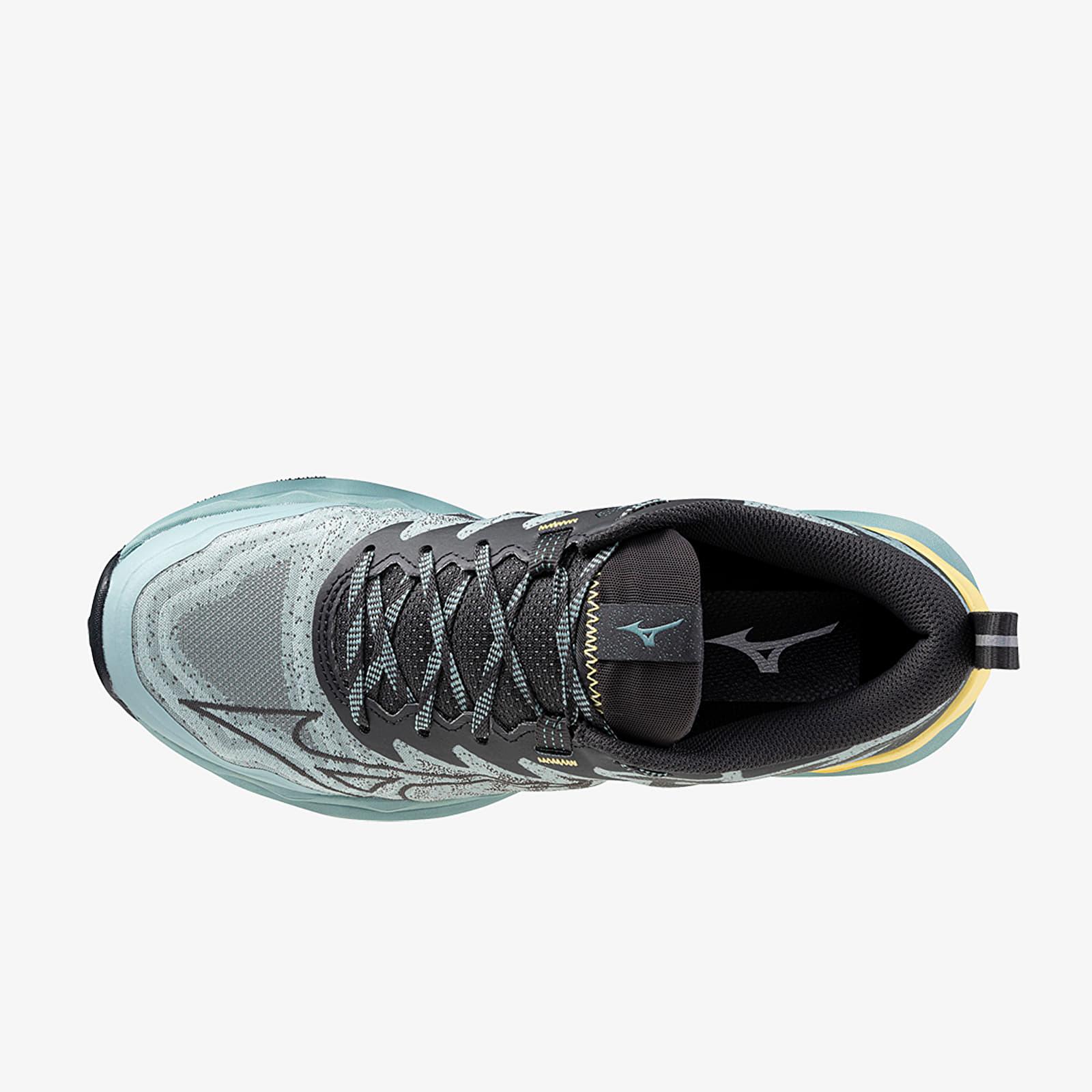 Damen Sneaker und Schuhe Mizuno Wave Daichi 8 Aquifer/ Black Oyster/ Sunshine