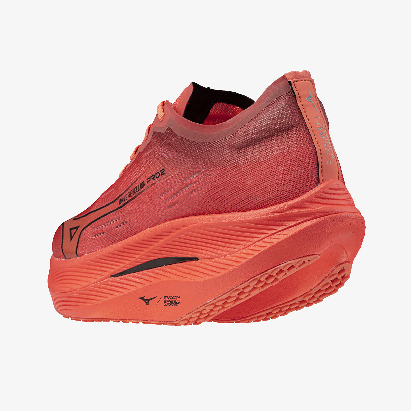 Scarpe uomo Mizuno Wave Rebellion Pro 2 Dubarry/ Cranberry/ Black