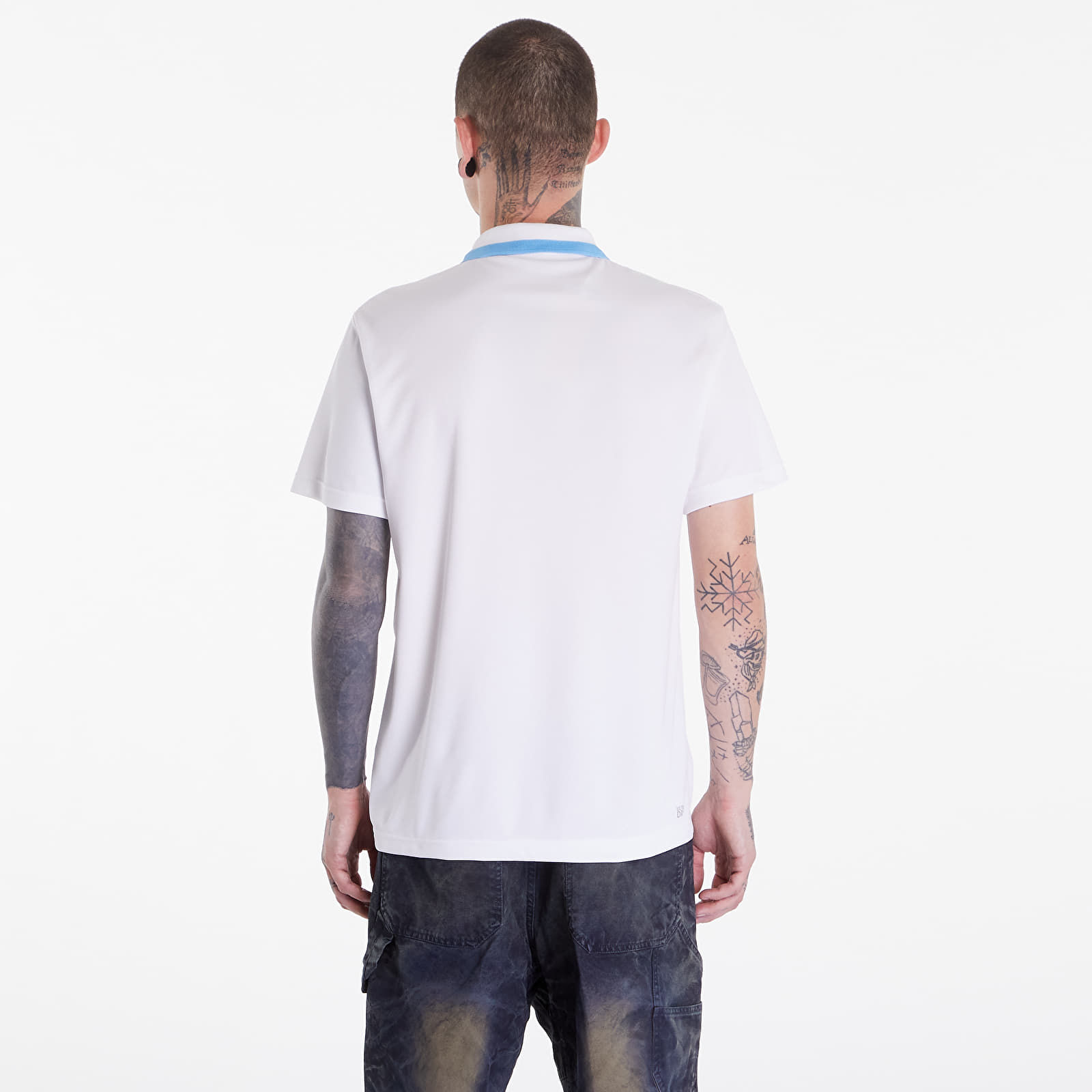 Miesten T-paidat LACOSTE Men's S/S Polo White/ Bonnie/ Yellow