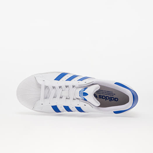 Adidas superstar blue stripes hotsell