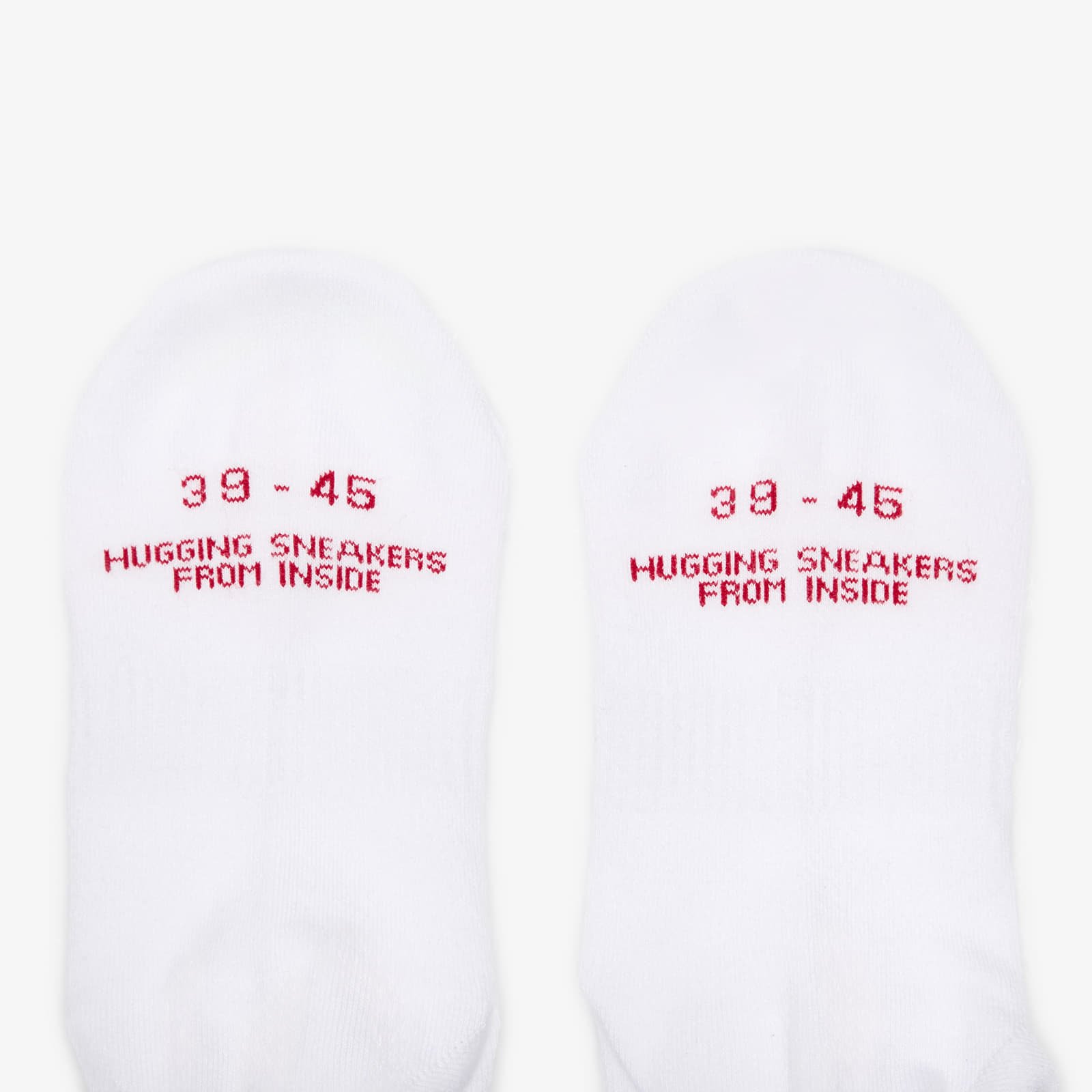 Skarpetki Footshop Ankle Socks 3-Pack White (Red Logo)