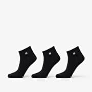 Footshop Ankle Socks 3-Pack Black