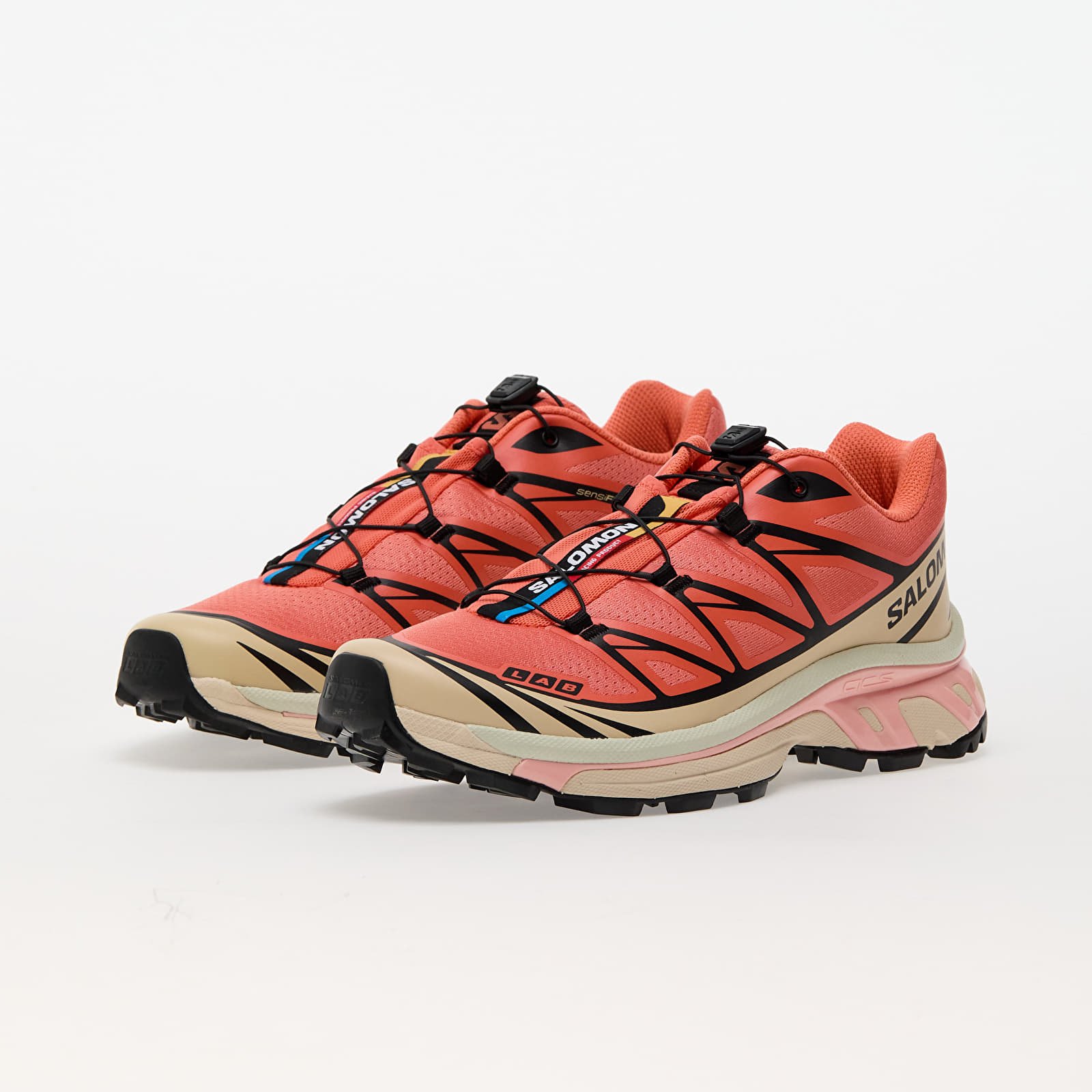 Încălțăminte și sneakerși pentru bărbați Salomon XT-6 Living Coral/ Black/ Cement