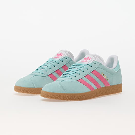 Women s shoes adidas Gazelle W Flash Aqua Lucid Pink Offwhite Footshop