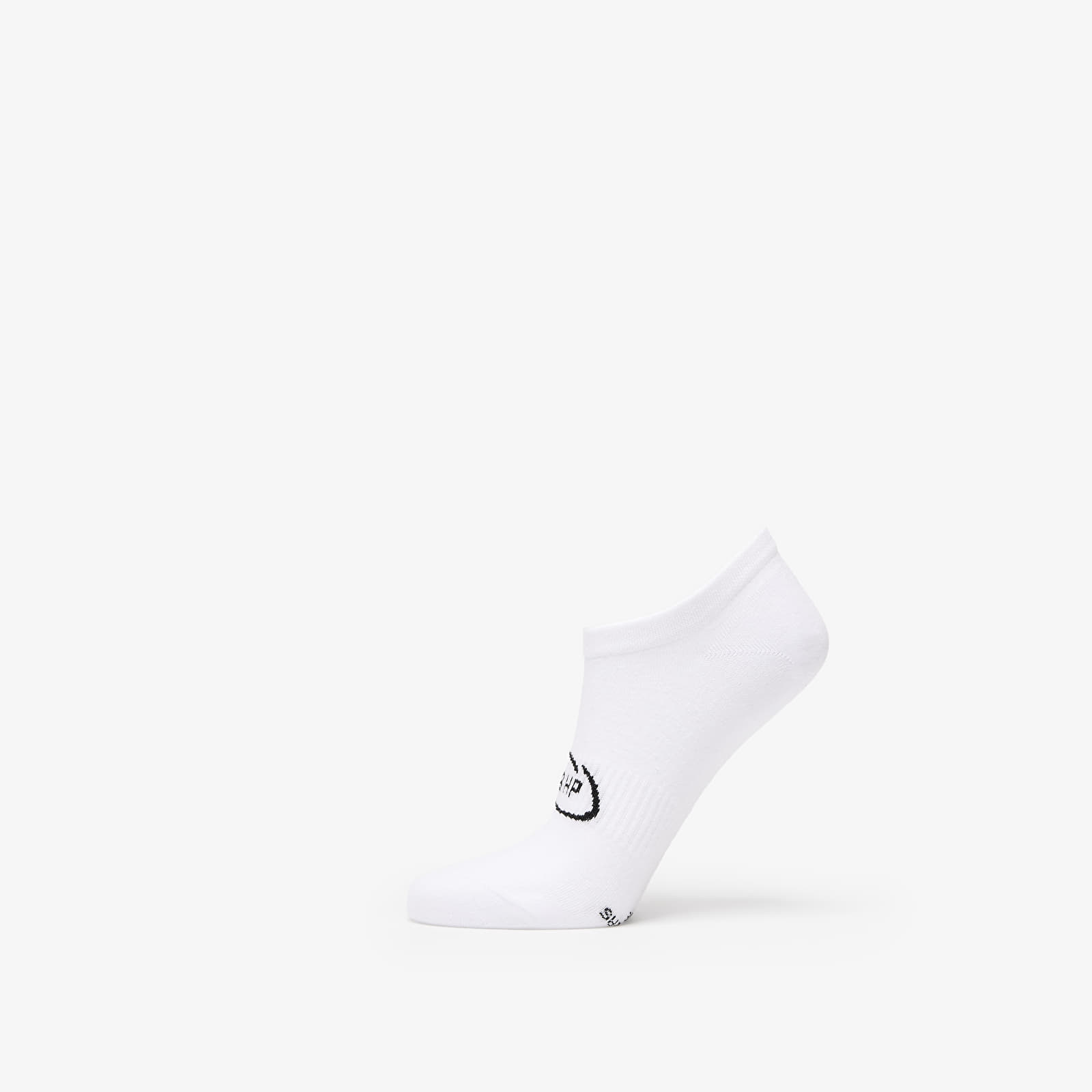 Sokker Footshop Invisible Socks 3-Pack White