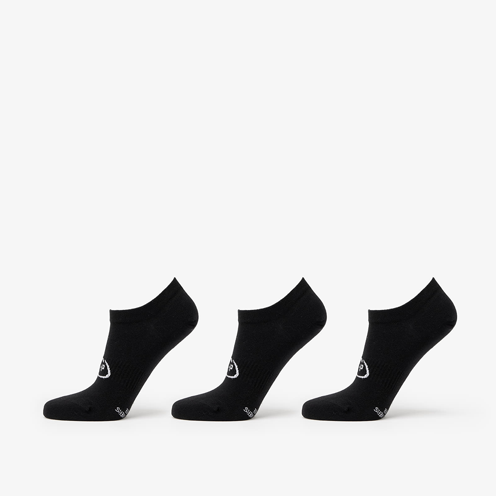 Zoknik Footshop Invisible Socks 3-Pack Black