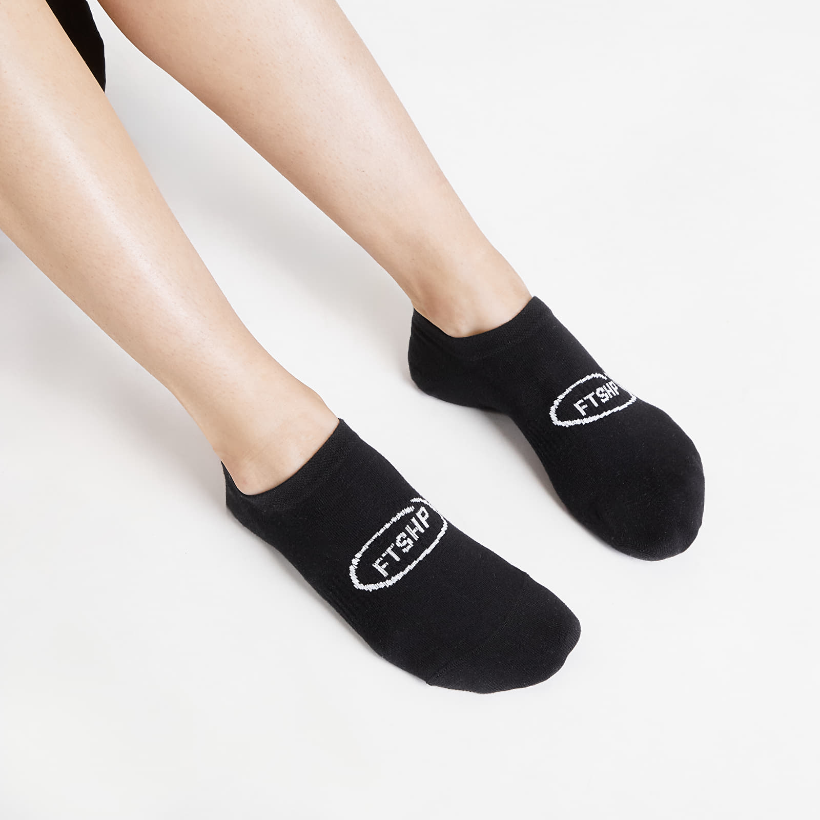 Zoknik Footshop Invisible Socks 3-Pack Black