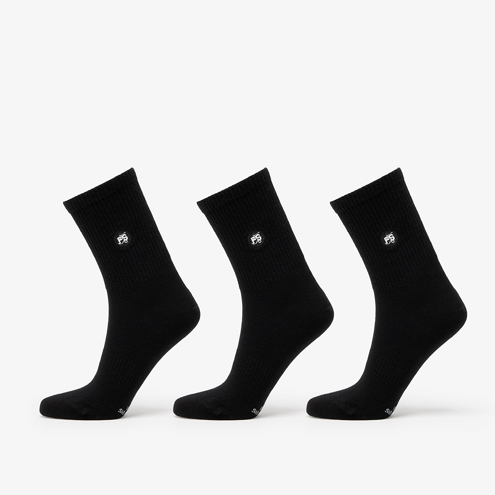 Skarpetki Footshop Short Socks 3-Pack Black
