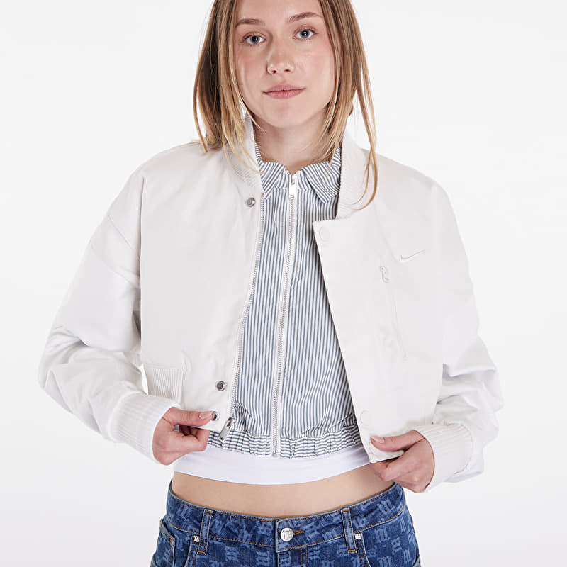 Nike Sportswear Destroyer Women's Cropped Canvas Jacket Phantom