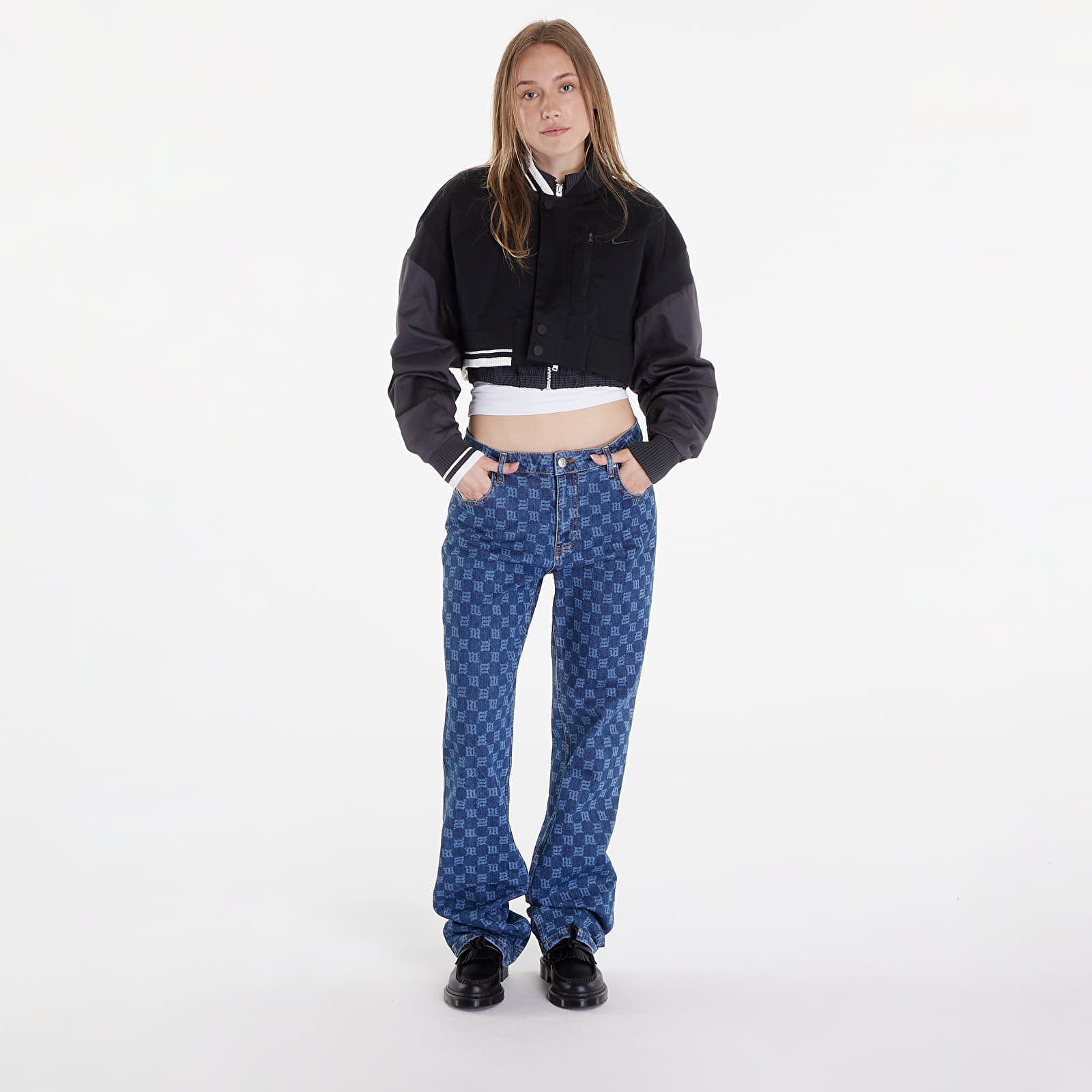 Bundy Nike Sportswear Women's Canvas Destroyer Jacket Black/ Anthracite/ Anthracite