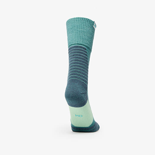 blue and green nike socks