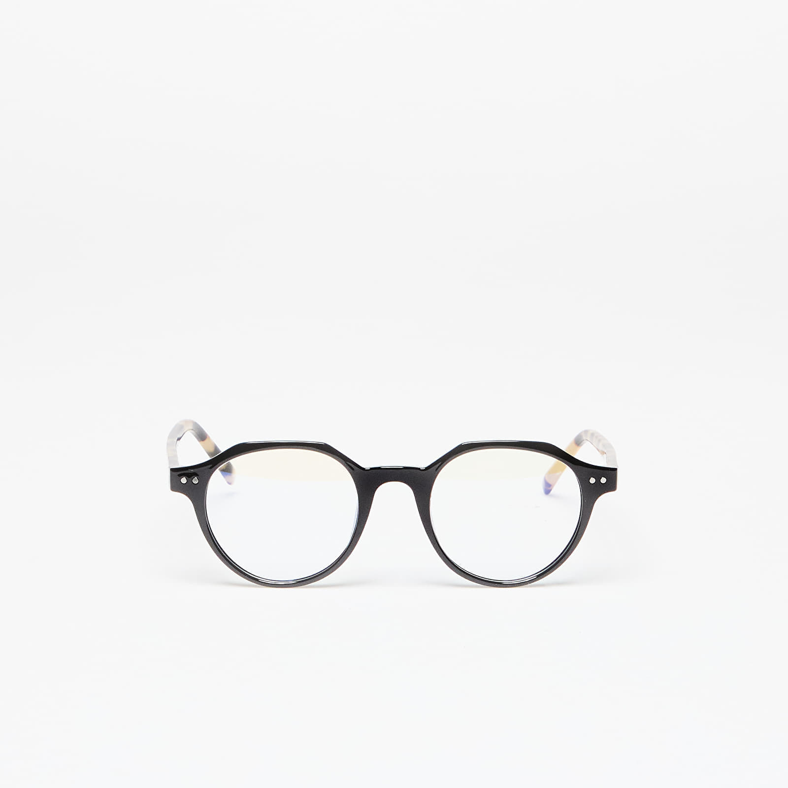 Ochelari de soare D.Franklin Ultra Light S Round Blue Block Glasses Black