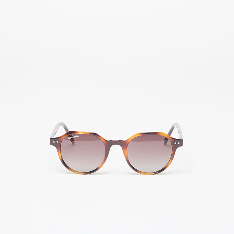 D.Franklin Ultra Light S Round Glasses Havana/ Brown