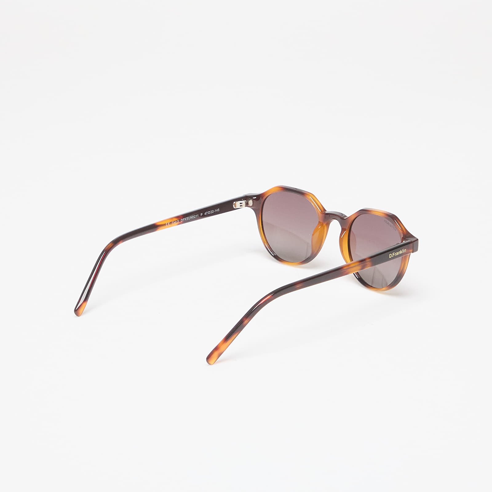 Sonnenbrillen D.Franklin Ultra Light S Round Glasses Havana/ Brown