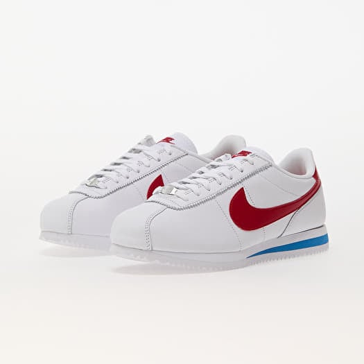 White blue and red nike cortez hot sale