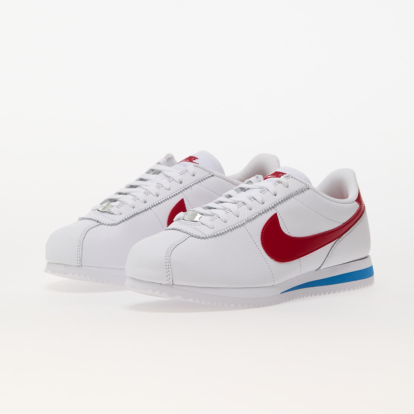 Herren Sneaker und Schuhe Nike Cortez White/ Varsity Red-Varsity Blue