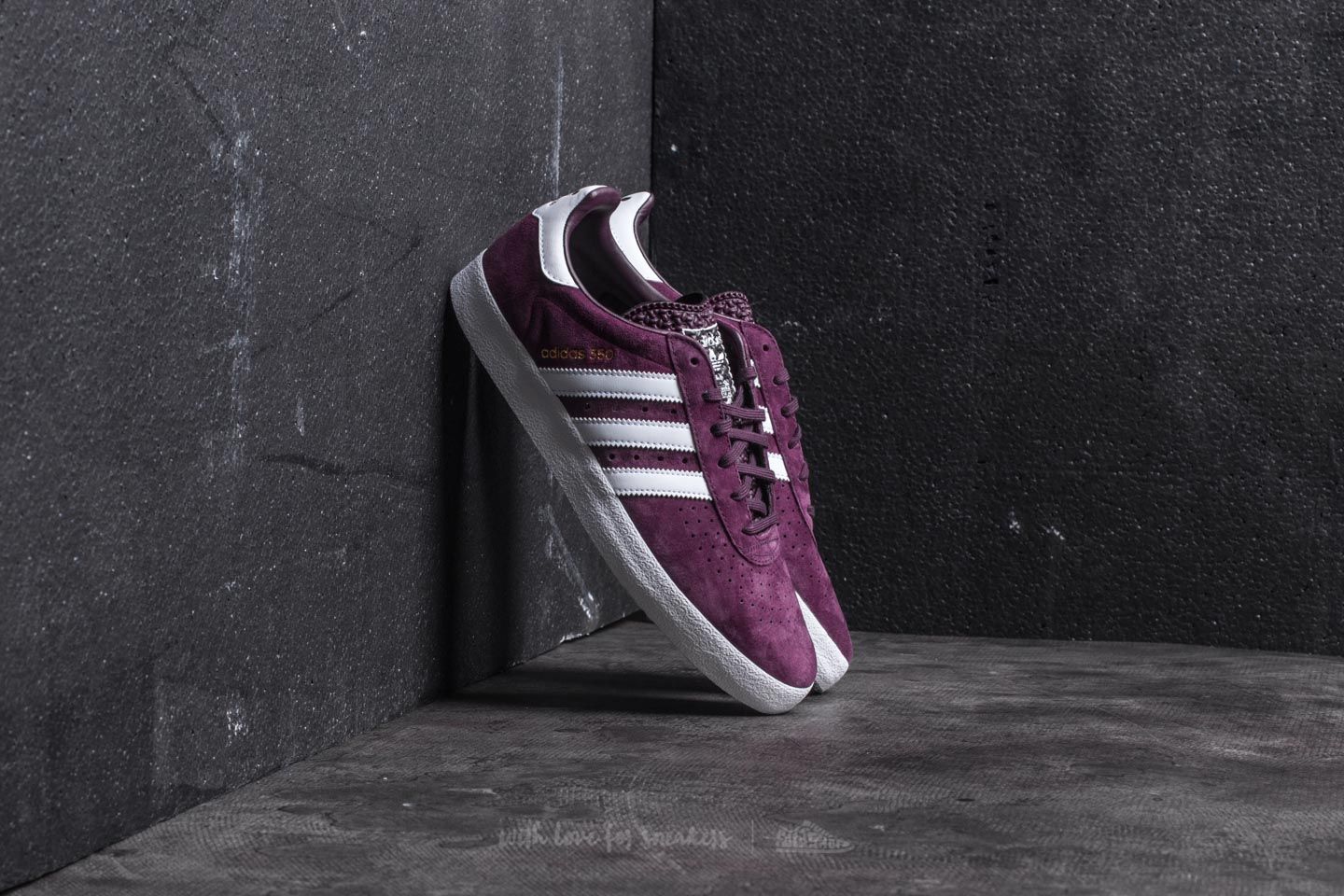 Herenschoenen adidas 350 Red Night/ Ftw White/ Gold Metalic