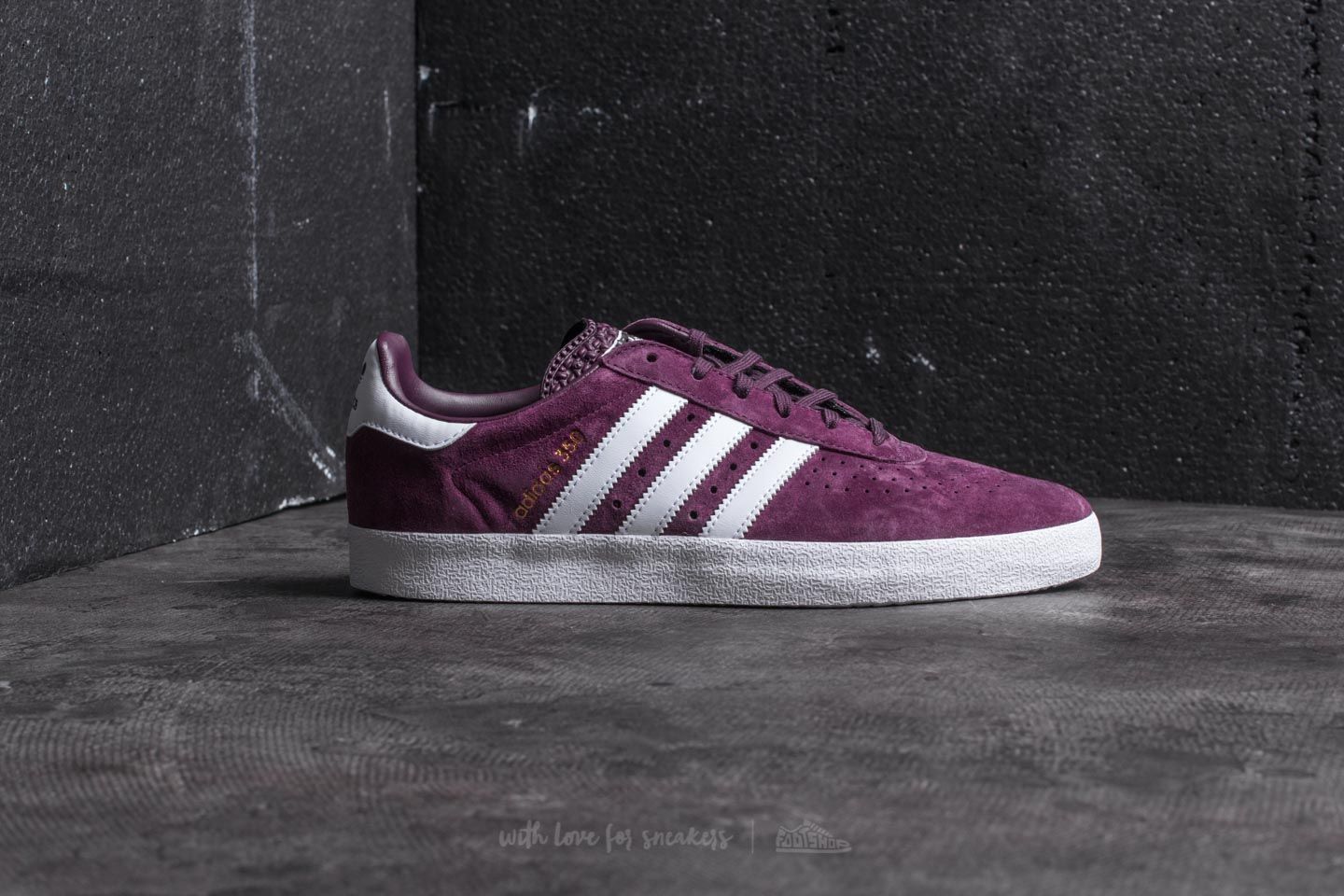 Adidas shop 350 maroon