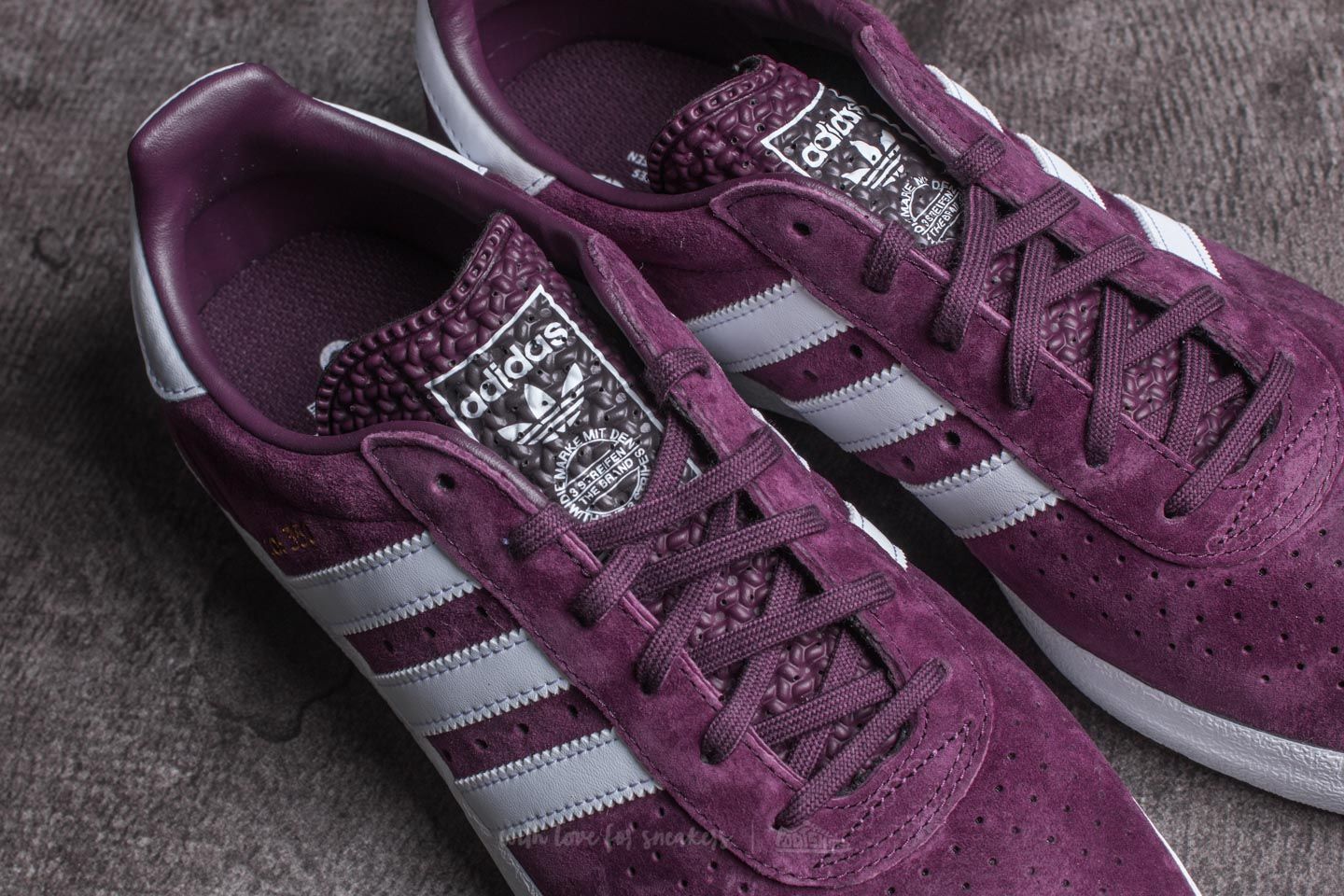 Herenschoenen adidas 350 Red Night/ Ftw White/ Gold Metalic