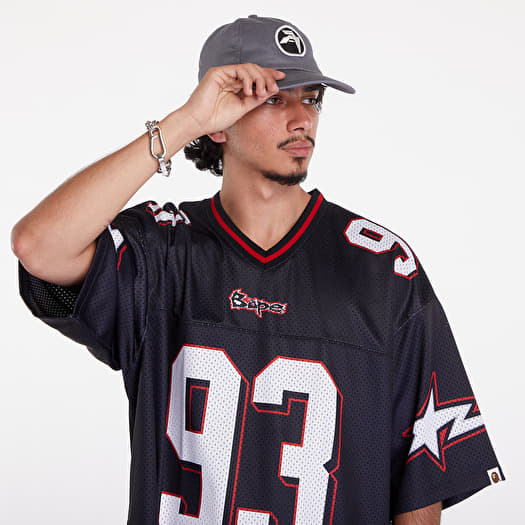 A BATHING APE Football Relaxed Fit Tee Black | Footshop
