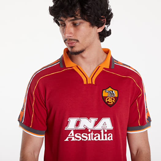 Jerseys COPA AS Roma 1998 - 99 Retro Football Shirt UNISEX Red