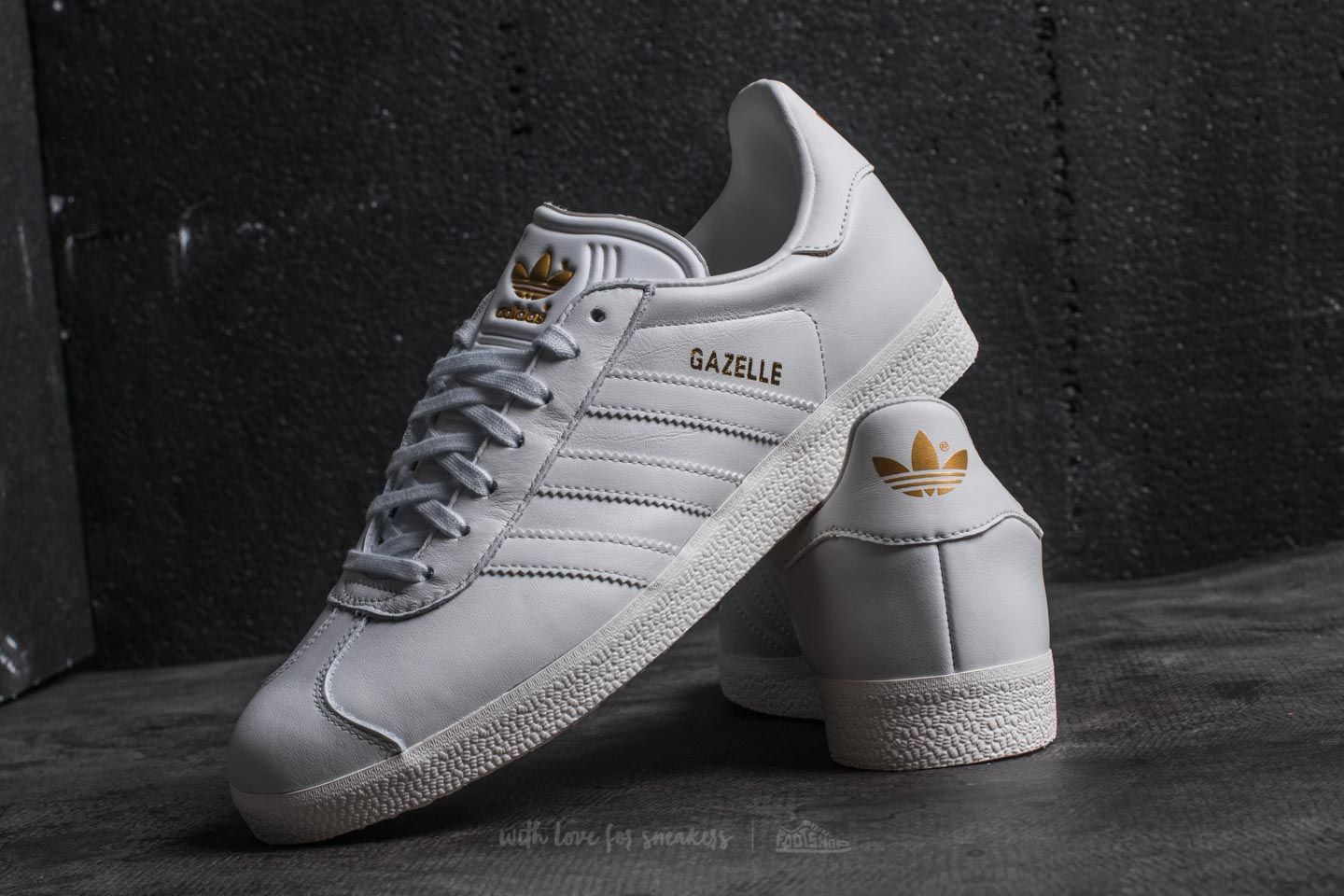 Adidas gazelle crystal white outlet