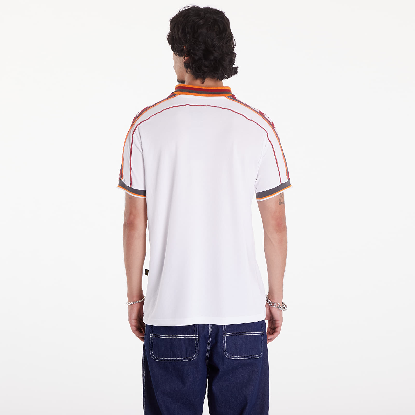 Camisolas COPA AS Roma 1998 - 99 Away Retro Football Shirt UNISEX White