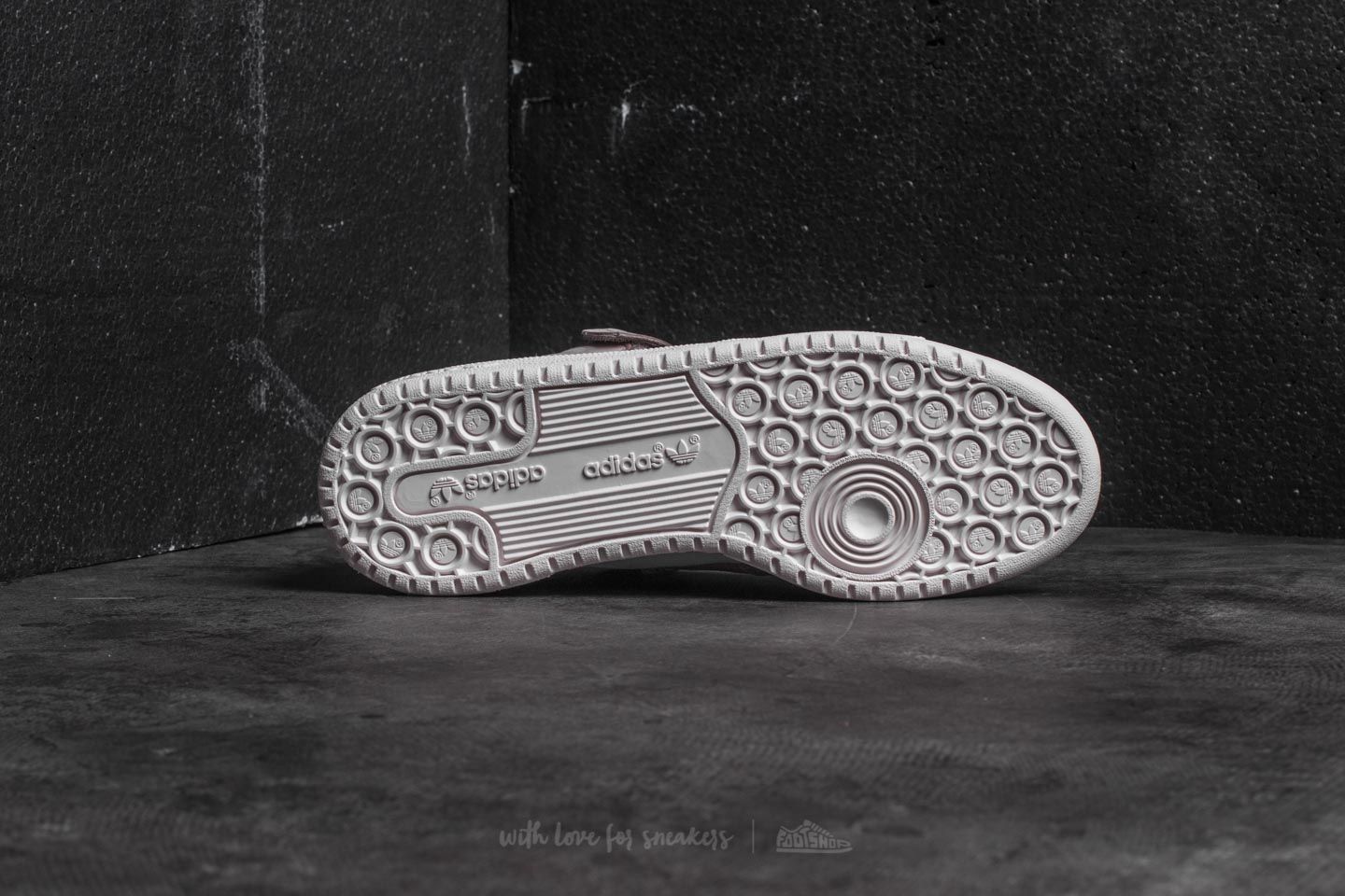 Buty męskie adidas Forum Low Vapour Grey/ Chalk White/ Ftw White