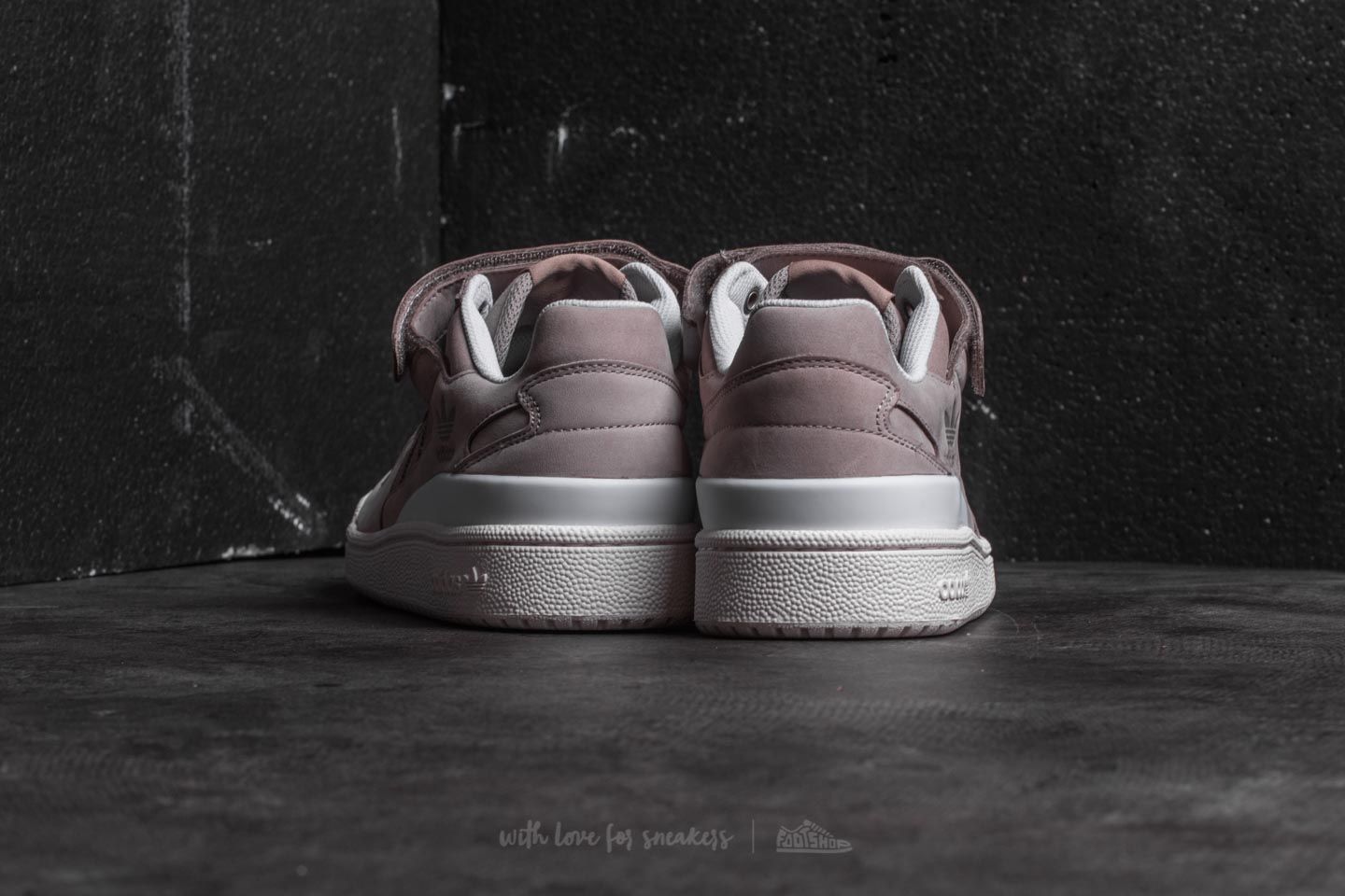 Buty męskie adidas Forum Low Vapour Grey/ Chalk White/ Ftw White