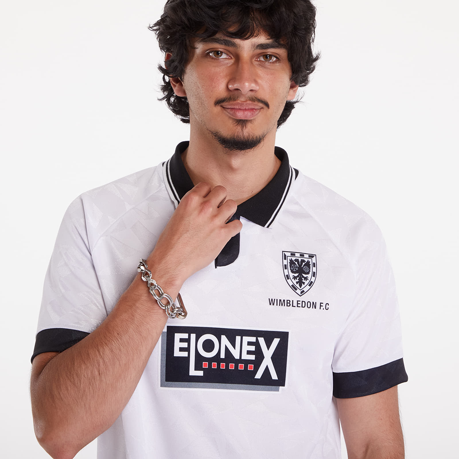 Dresy COPA Wimbledon FC 1994 - 95 Away Retro Football Shirt UNISEX White