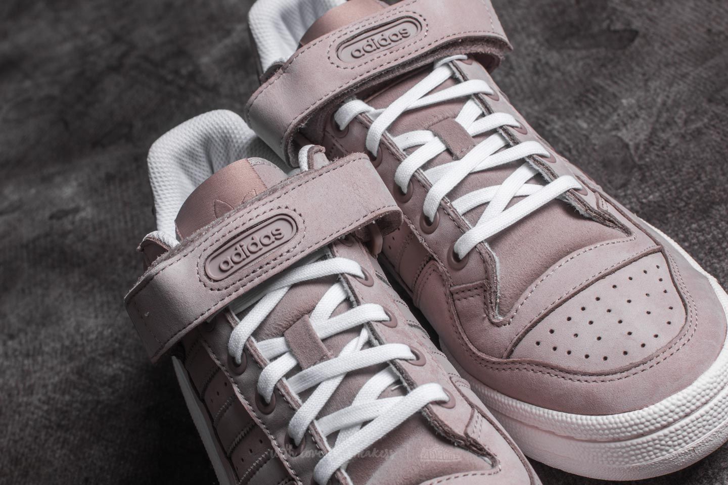 Buty męskie adidas Forum Low Vapour Grey/ Chalk White/ Ftw White